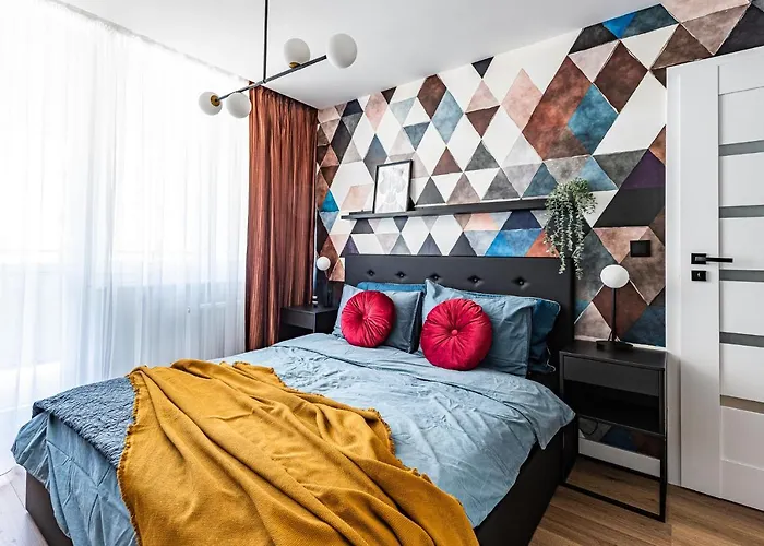 Apartment Frida Katowice Ligota Near Hospitals & Sum